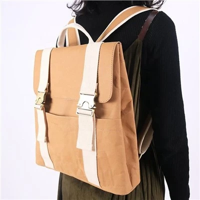 Vaskbar Kfrat Papir Kvinne Medium Size ryggsekk
