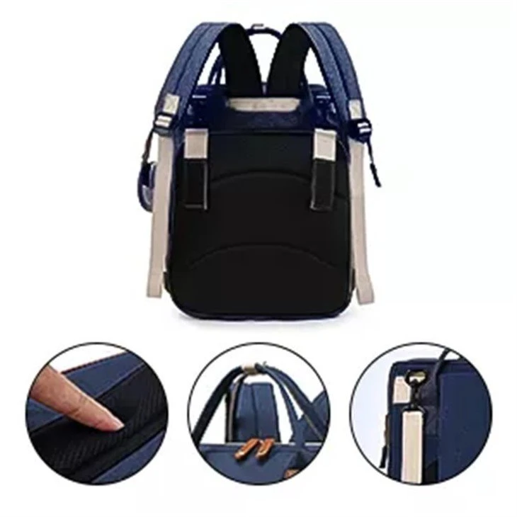 Custom Multi‑Pocket Diaper Bag