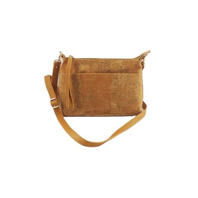 mote kvinner kork skulderveske med stropp