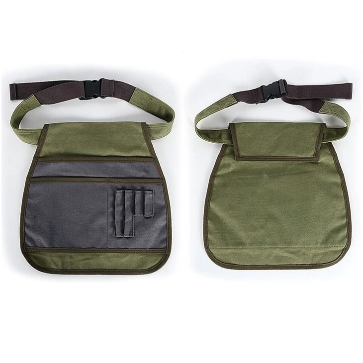 Outdoor Waxed Canvas Tool Apron Gardening Tool Kit Organizer Manufacturer